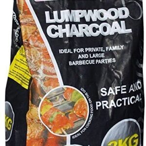 3kg Lumpwood Charcoal Bag Summer Fire Pit Fuel BBQ Grilling Cooking Barbecue