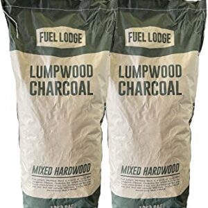 Fuel Lodge 20kg Lumpwood Charcoal – Mixed Hardwood Oak, Ash and Hornbeam