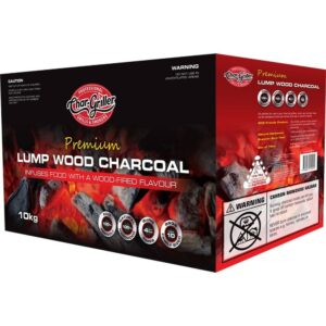 Char-Griller 10kg Premium Lumpwood Charcoal